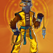Wingstriker - Eagle Game Character Design